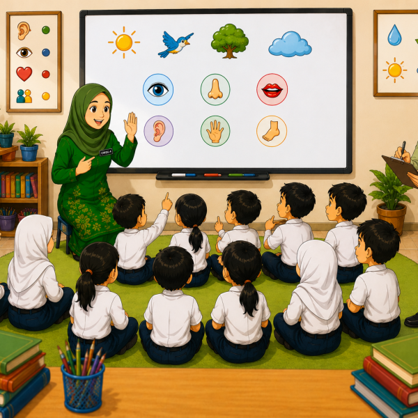 Model 1: Seorang Mengajar, Seorang Memerhati 