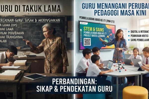 Pembelajaran Bersepadu: Integrasi Kepercayaan Guru dan Sains Pembelajaran